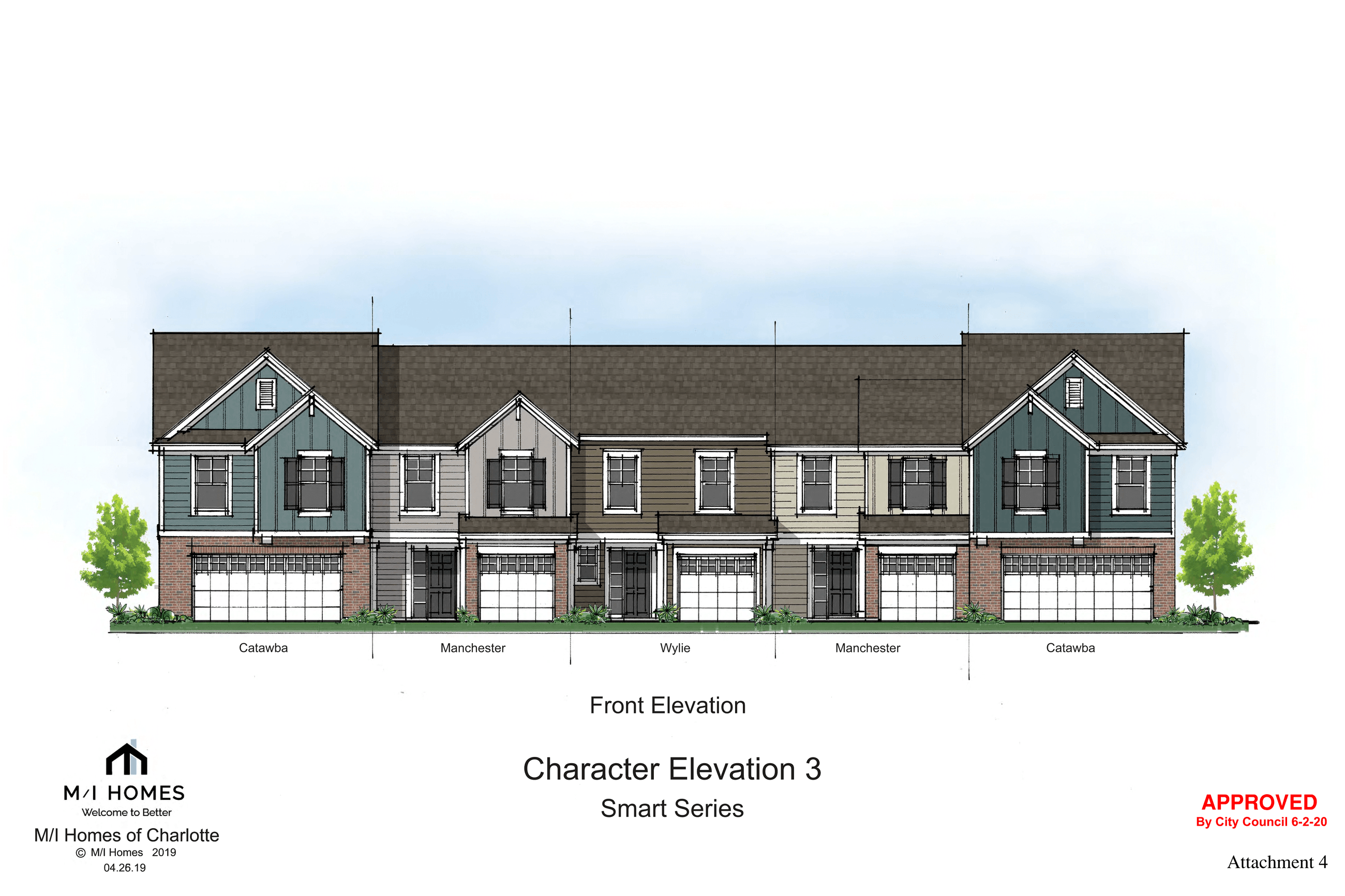 Secrest Landing Elevations