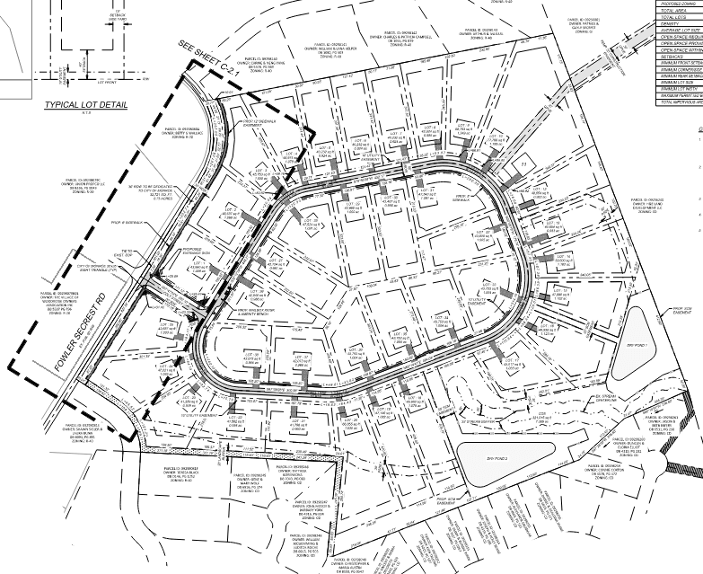 Blair Place Site Plan