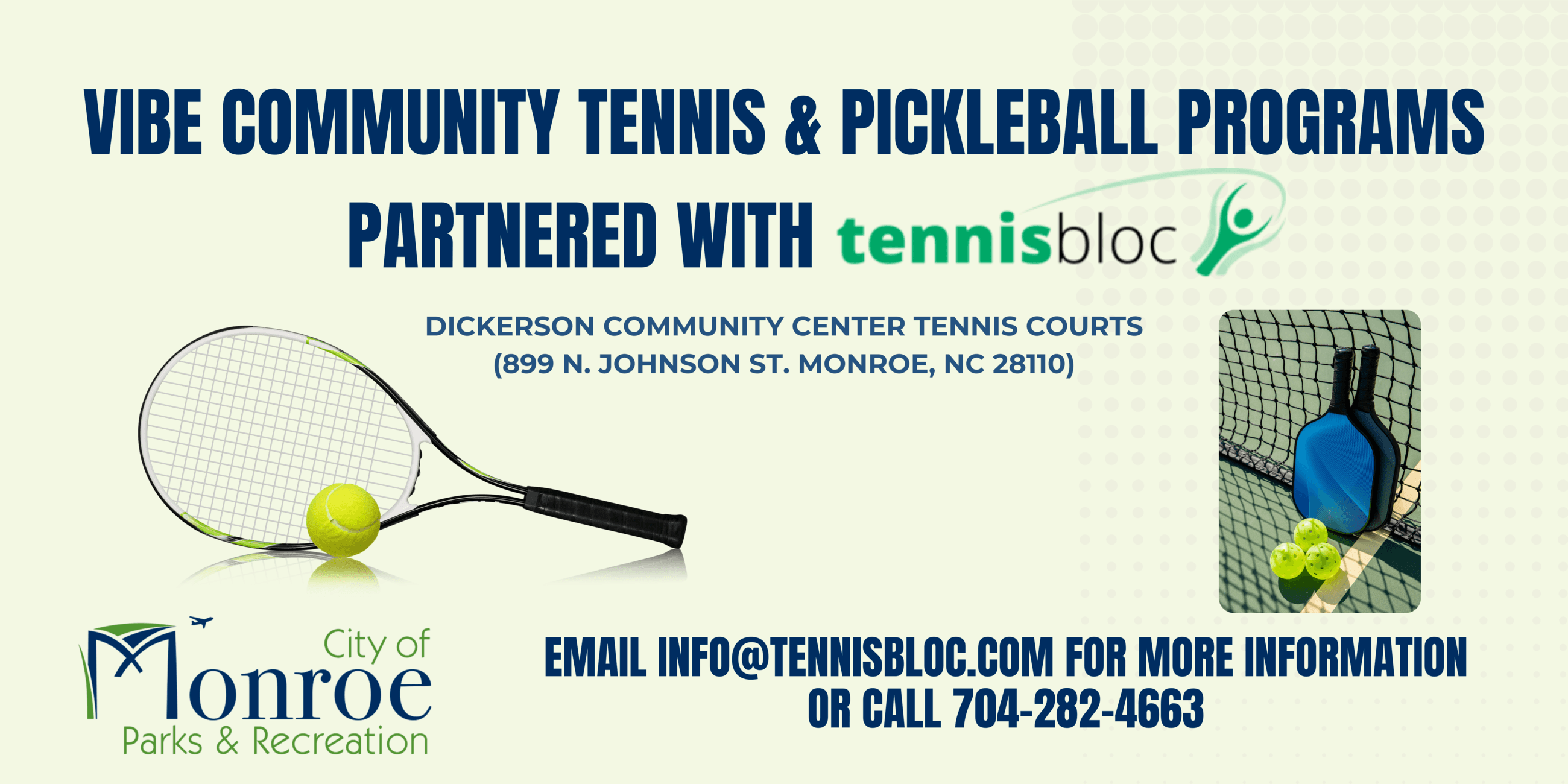 Tennisbloc Tennis and Pickleball Clinics