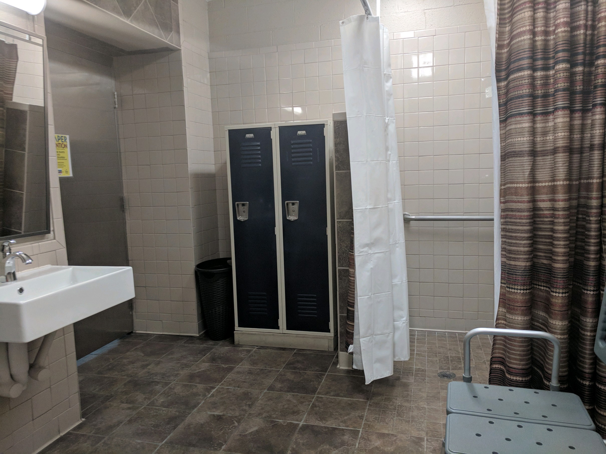 Special needs bathroom